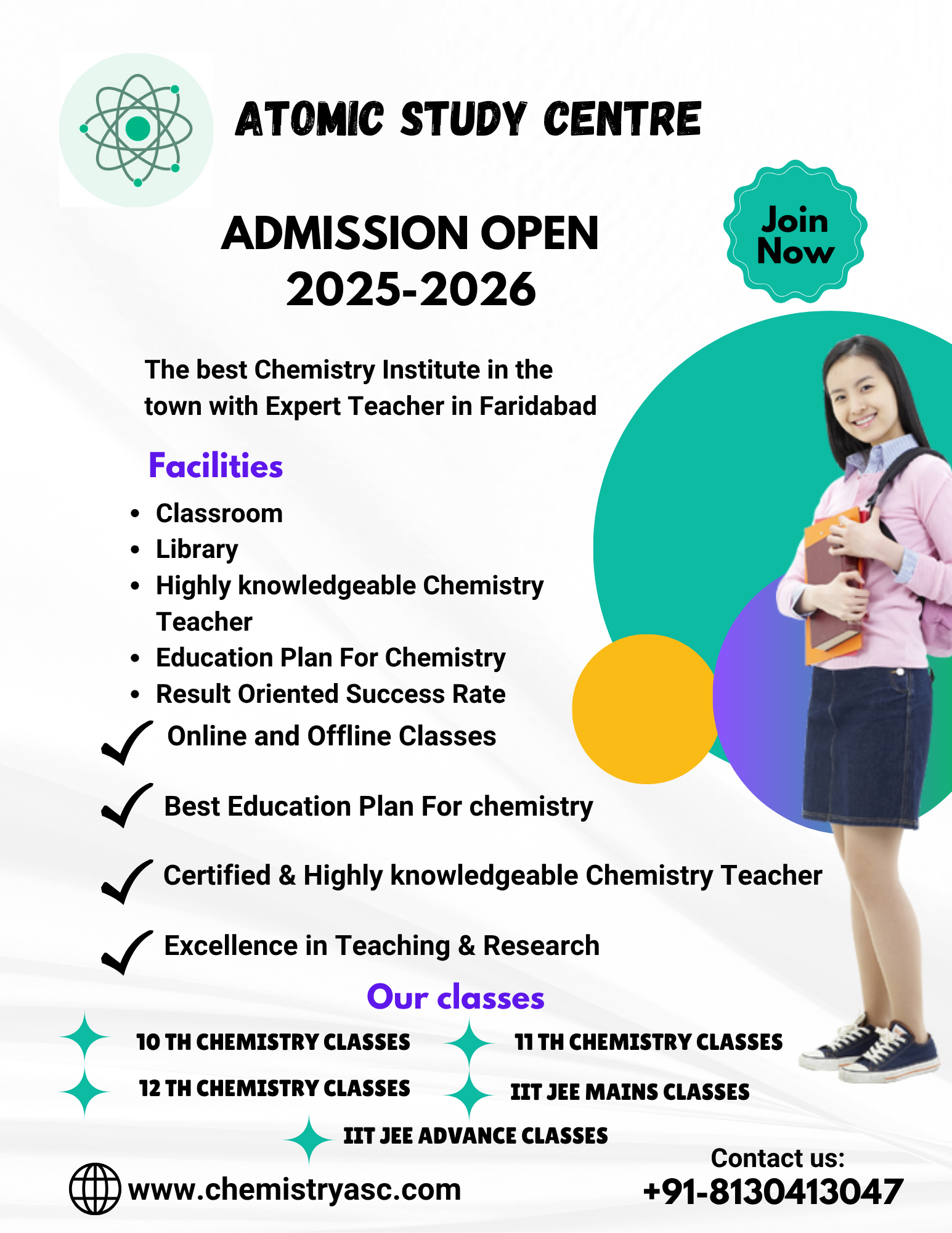 Best chemistry Coaching Institute in Faridabad